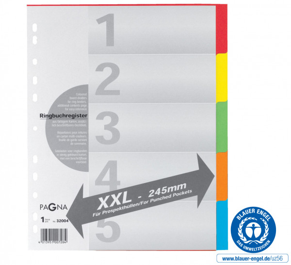 Register XXL 5-tlg.