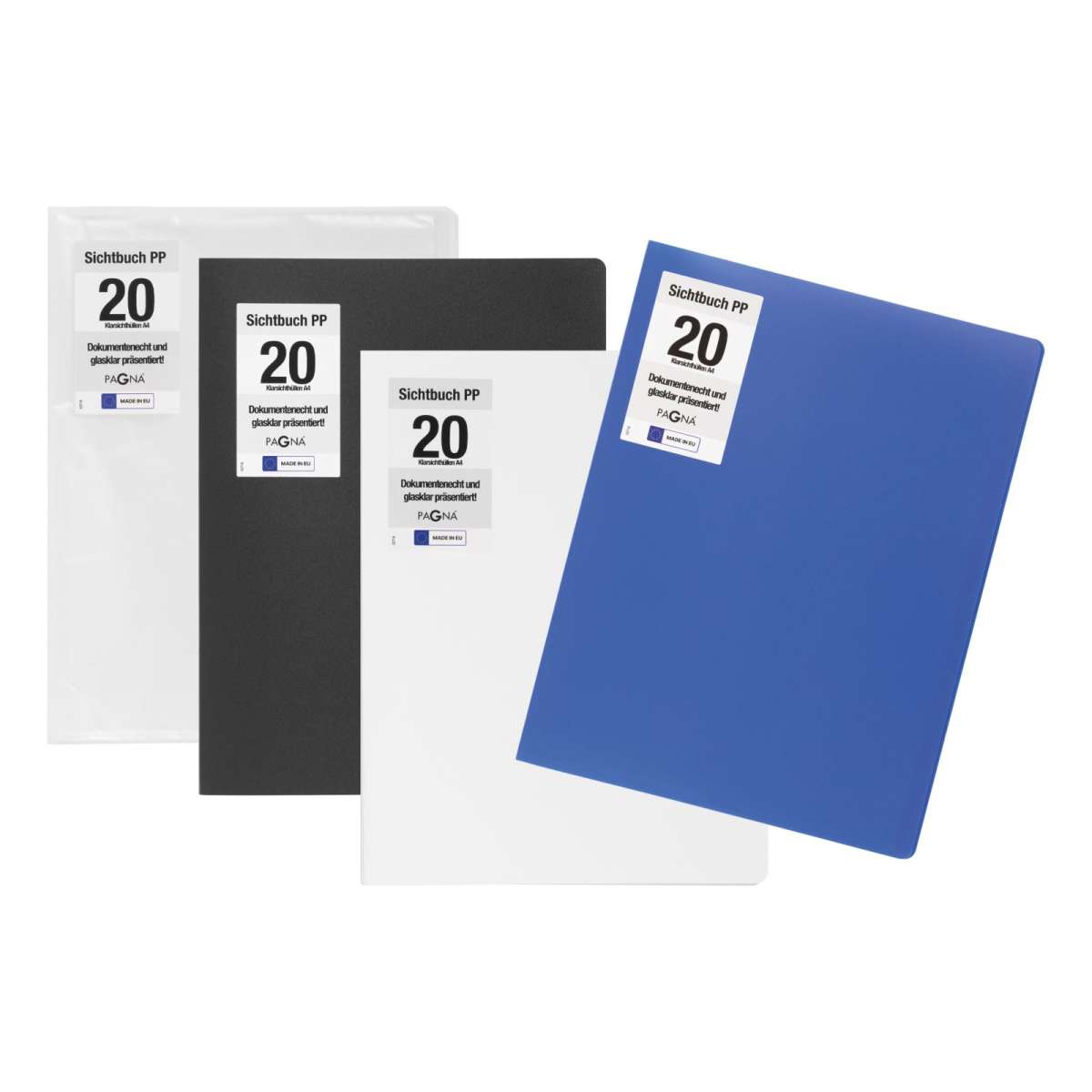 Produktbild von Sichtbuch PP A4 Mit 60 Klarsichthüllen, Präsentationsmappe
