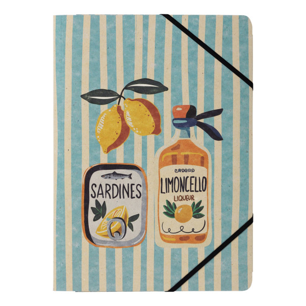 Gummizugmappe A4 Amalfi