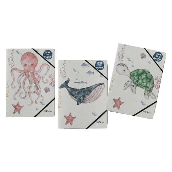 Gummizugmappe A4 Under the Sea