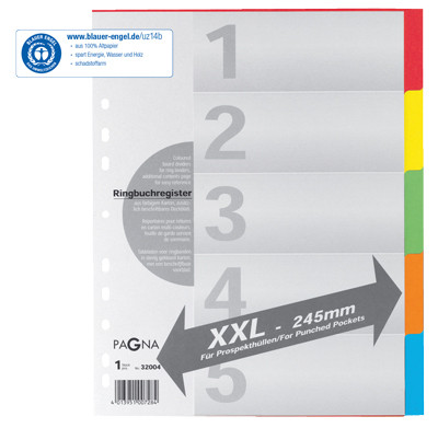Register XXL 5-tlg.