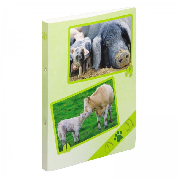 Ringbuch A4 Bauernhof Tiere