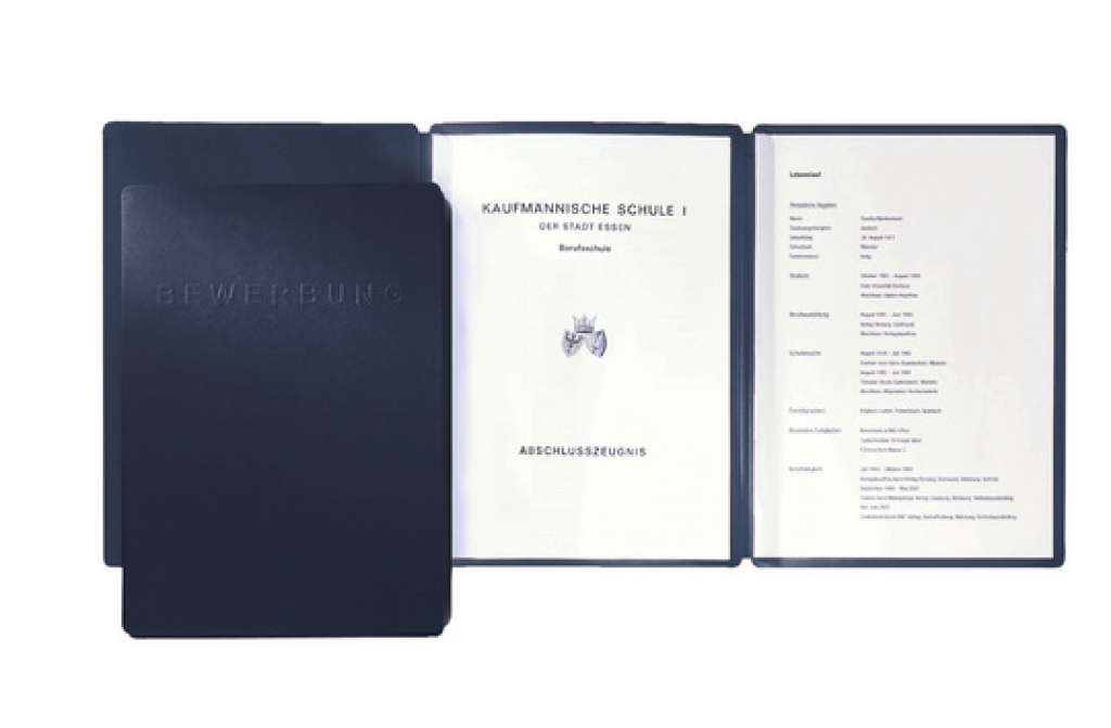 Raccoglitore Pagna Start Nero - Per Documenti, Curriculum, Presentazioni