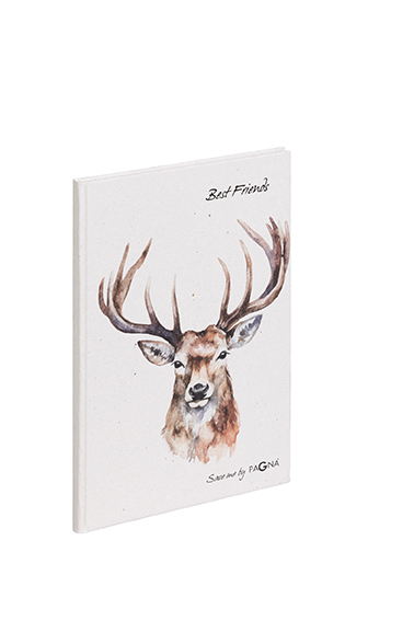 Pagna Freundebuch Set Save Me No.4 - 3 Stück Mit Tier-Motiven | Für Kindergarten & Schule